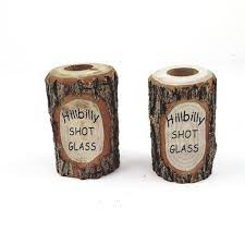Hillbilly Wooden Shot Glass