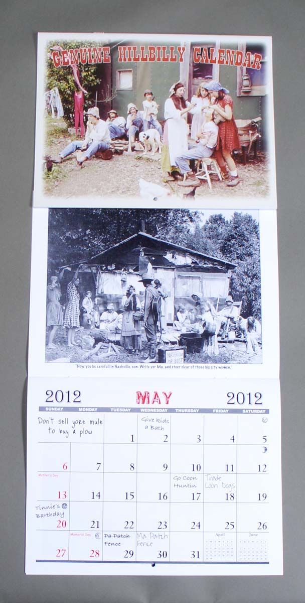 2020 Hillbilly Calendar – Yearly – Hillbilly Souvenirs and Gifts