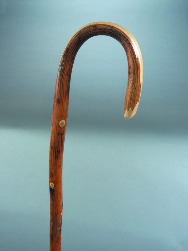 ARKANSAS HICKORY SHEPHERD CANE
